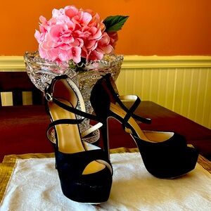Romantic Road Black Stilettos